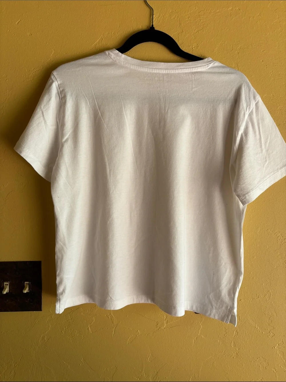 Classic White Short Sleeve Crewneck Tee